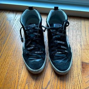 Women’s Mid star black sneakers